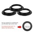 thumbnail image 2 of HEANUJJ 50Pack Black Lamp Shade Collar Rings Plastic Replacement for E27 Lamp Holder Ring, 2 of 8