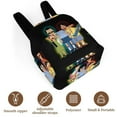 thumbnail image 6 of Bob's Bur-Ger Mini Backpack Women Cute Small Backpack Purse Casual Travel Bag, 6 of 8