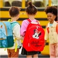 thumbnail image 3 of Mochila Disney Minnie Mouse en forma de corazón rojo de poliéster para niños, 3 of 3