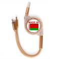 thumbnail image 1 of en belarús país amor Cable de carga telescópico múltiples USB tres en uno, 1 of 3