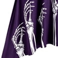 thumbnail image 4 of Huowey Vampire Gothic Dresses Women Halloween High-Low Fancy Cosplay Party Gown Spaghetti Strap Scoop Neck Eye-Catching Halloween Dress,Purple,L, 4 of 5
