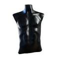 thumbnail image 4 of Busto de exhibición de torso de maniquí para tiendas comerciales de ropa de tiendas minoristas Negro, 4 of 8