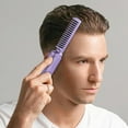 thumbnail image 3 of Victoriousact Latest Hairdressing Comb, Victorious Act Comb, Victoriouscat Hair Comb, Mini Dual Purpose Curling Iron, Rechargeable Mini Hair Straightener, 2-in-1 Portable Curling (Pink), 3 of 9