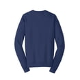 thumbnail image 6 of Port & Co Adult Male Men Plain Long Sleeves Sweatshirt Team Navy 4X-Large, 6 of 6