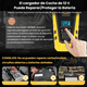 thumbnail image 4 of Cargador De Baterías Bloosom  Inteligente Para Batería De Coche/moto Amarillo Con Negro, 4 of 5