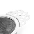 thumbnail image 4 of Colador de té Colador de té de malla fina de doble capa Colador de té de acero inoxidable Juego de té de encaje Juego de infusión de fugas de té Herramienta de cocina de malla, 4 of 5