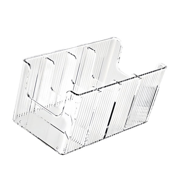 Durable Transparent Belt Box Multi Section Compartment Closet Organiser for Accessories