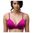 thumbnail image 4 of Women Bras 6 Pack of Basic No Wire Bra with B cup C cup Full Coverage 38B (X6703), 4 of 4