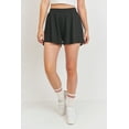 thumbnail image 6 of Flounce Shorts Micro Waffle Black, 6 of 10