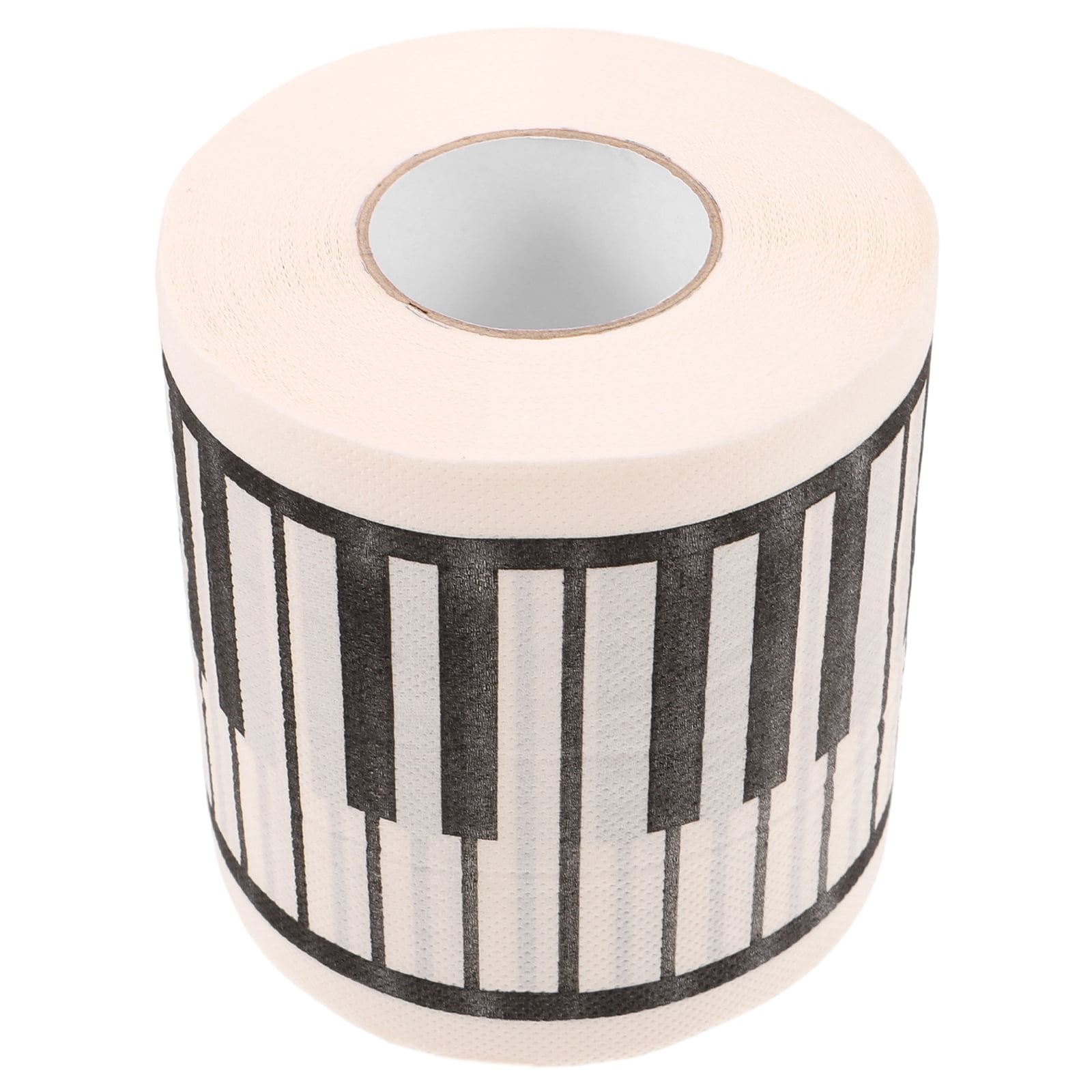MOVTOTOP 1 Roll Toilet Paper Printed Roll Paper Decorative Piano Printing Napkin Bathroom Tissue