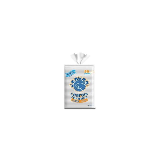Pack de 10 Charola desechable Jaguar # 835 de 50pzas Jaguar # 835 de 50pzas