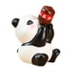 thumbnail image 4 of Estatua de animal Figuras de animales Adorno de escritorio Decoración del hogar para San Valentín Panda, 4 of 9