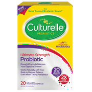 Culturelle Ultimate Strength Probiotic with 20 Billion CFUs, 20 ct
