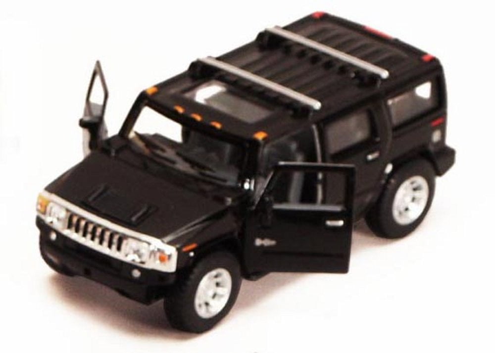 2003 Hummer H2, Black - JADA 91560 - 1/32 Scale Diecast Model Toy