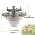 thumbnail image 4 of Maxpeedingrods Mower Deck Spindle Assembly for John Deere 777 797 997 Z Trak TCA24881 TCA51058, 4 of 8
