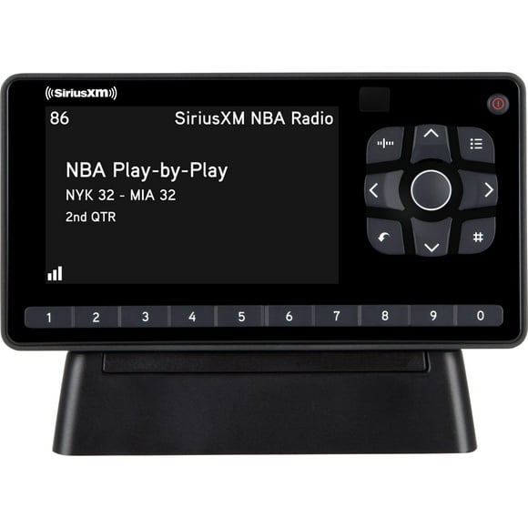 SiriusXM SXEZR1H1 Onyx EZR Radio Satellite avec Kit Domestique - Écoutez SiriusXM sur Vos Haut-Parleurs Stéréo Ou Alimentés