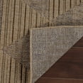 thumbnail image 4 of Rug Branch Hogar Modern Abstract Indoor Jute Runner Rug, Brown Beige - 2'x8', 4 of 4
