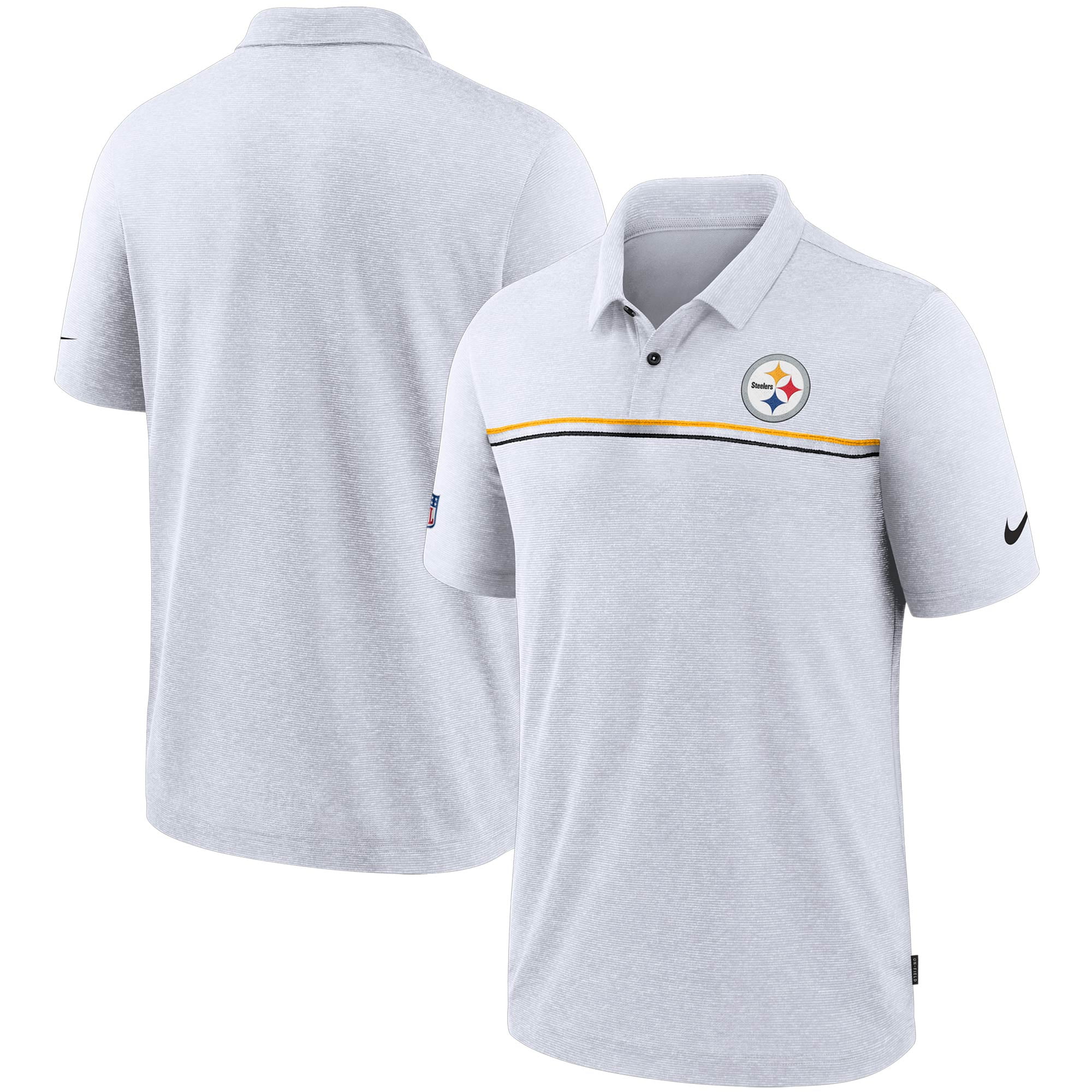 nike steelers polo