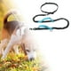 thumbnail image 4 of Correa de perro manos de nailon reflectante doble retráctil correa de cintura cómoda para mascotas para caminar para perros medianos y Sunnimix correa de cintura para mascotas, 4 of 7