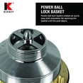 thumbnail image 4 of Keeney K1439BRZ Deep Thread 3.5-in. Cast Brass Kitchen Sink Strainer, Inch Opening, Oil Rubbed Bronze, 4 of 5