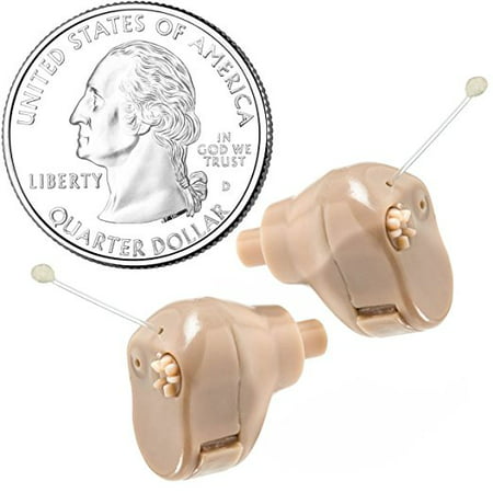 MEDca Hearing Amplifier Ear ITC (Pair), in.Extra Small in. Second (Best Second Hand Amplifier)