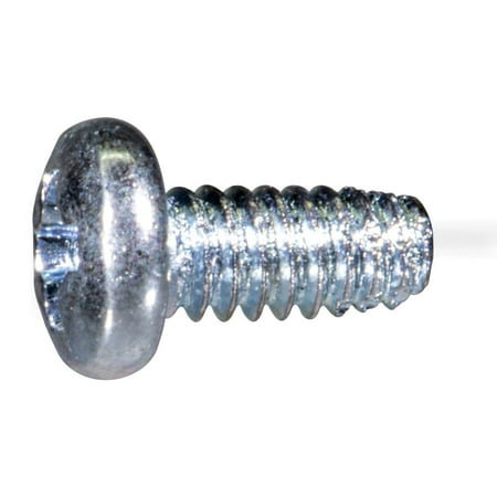 

#2-56 x 3/16 Zinc Phillips Pan Head Type F Sheet Metal Screws (30 pcs.)