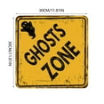 thumbnail image 3 of Cqxid Wall stickers Under $5 Halloween Sticker Wall Sticker Warning Sign Sticker Removable, 3 of 9