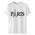 thumbnail image 4 of Paris Is Always A Good Idea Graphic Tees for Men 2026 Summer Casual Short Sleeve Crewneck Travel T Shirts, 4 of 4