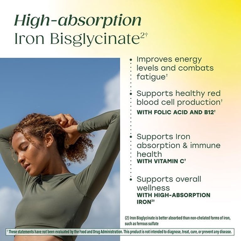 MegaFood Blood Builder Minis Iron Supplement, 30 Servings photo 5