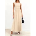 thumbnail image 5 of PRETTYGARDEN Summer Maxi Dresses for Women Sleeveless A Line Flowy Long Casual Sundress Wedding Guest Fashion Clothing, 5 of 10