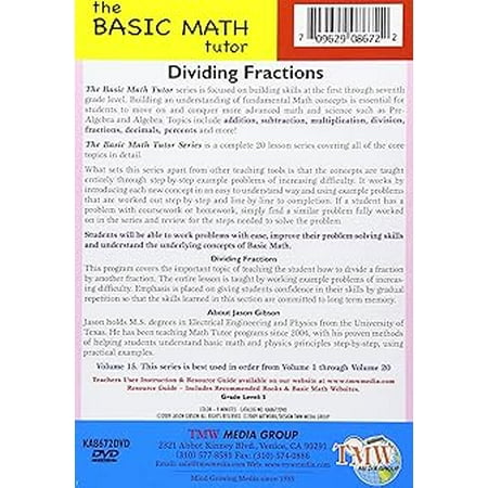 The Basic Math Tutor: Dividing Fractions