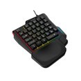 thumbnail image 1 of Teclado para juegos con una sola mano ZERODAMAGE Sahara Ultima 35 teclas, 1 of 9