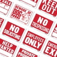 thumbnail image 2 of BAZIC 12" X 16" Emergency Exit Sign, 2 of 7