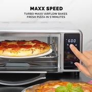Kalorik MAXX 600°F Pizza Air Fryer Oven with Stone, in Stainless Steel (AFKA600PZASS13)