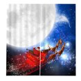 thumbnail image 5 of Cortinas de ventana con aislamiento opaco Sunnimix Cortina plisada de navidad, 5 of 5