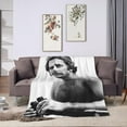thumbnail image 5 of Blanket Sam Elliott Ultra-Soft Micro Fleece Wollen Blankets Throw Blankets Carpet Gift for Home Decoration,Decor Sofa,Office,Dormitory Bed car Camp Couch All Seasons, 5 of 6
