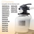 thumbnail image 4 of Grongu 11456 Tapa de drenaje para filtro de arena para piscina, compatible con los modelos de bomba de drenaje para piscina Intex, tapa de válvula de drenaje con junta tórica, se adapta a bombas de fi, 4 of 5