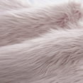 thumbnail image 4 of Snugtown Super Soft Dusty Rose Faux Fur Area Rugs, Fuzzy Fluffy Rectangle Carpet, Shaggy Furry Floor Mat for Nursery Rugs Living Room Bedroom Bedside, 2 x 3 Feet, 4 of 4