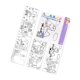thumbnail image 3 of Juego de pintura acrílica para niños ANGGREK Lienzo Premium Gran tamaño Kit Con Patrón de Dibujos animados, 3 of 8