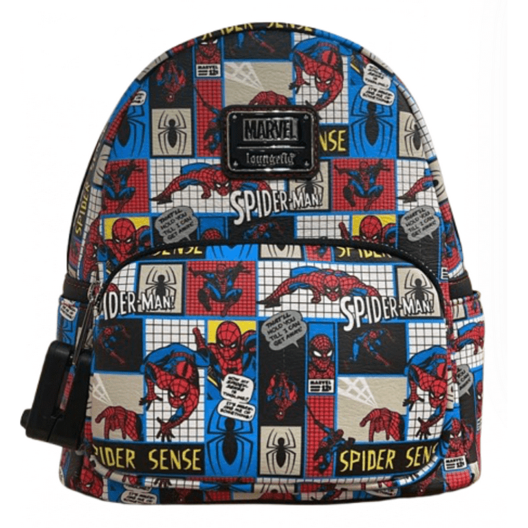 【Loungefly】MARVEL スパイダーバース ミニ バックパック Amazon.co.jp: Loungefly Mini Backpack Marvel マーベル