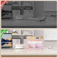 thumbnail image 6 of Mail Organizer for Desk, 3-Slot Mesh Metal Mail Holder countertop, Letter Holder, Office Desktop Envelope and Document Storage Rack (Pink), 6 of 6
