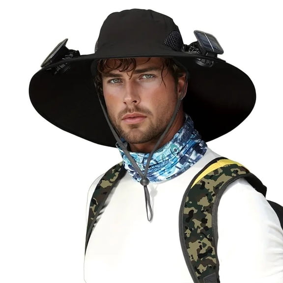 Sunscreen and sun hat with cooling function