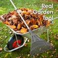 thumbnail image 4 of Superio Adult Rake with 3-Part Aluminum Handle, Durable Plastic Head to Sweep Leaves in Lawn and Tidying Up The Garden, 61", 4 of 4