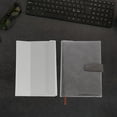 thumbnail image 4 of 10pcs A5 Transparent Book Covers Clear Plastic Sleeves Protectors for Textbooks and Notebooks, 4 of 8