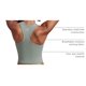 thumbnail image 4 of Top Corto sin Costuras con Cuello Alto y Textura Acanalada CRZ YOGA Verde Oscuro XS, 4 of 7