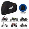 thumbnail image 2 of Applies toMotorcycle Cover Waterproof Outdoor Scooter UV Protector Dust Rain Cover For Honda CBR 125R 954 600 F4i 650F 650R 1100XX 1000F, 2 of 5