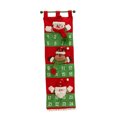 thumbnail image 1 of Injueey Calendario de Adviento, colgante de Navidad, colgante de Color a juego, colgador de muñecas 3D, soporte para regalos, adorno de fiesta de Hotel Kits de decoración para fiestas Rojo Injueey HA070300-02, 1 of 6