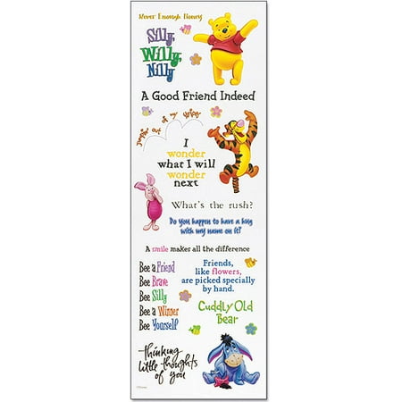 Disney Phrase Stickers, Pooh
