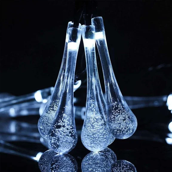 PURELY- 10 Led Solar Fairy String Lights Outdoor Garden Party Decor Waterproof Sale!!