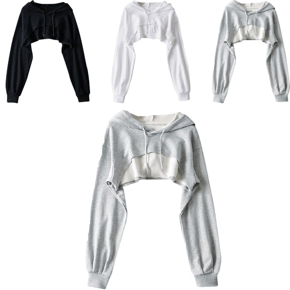 Elvqul Womens Long Sleeve Shirts Pullover Sweatshirts Crop Crewneck Plus Size Tops for Women